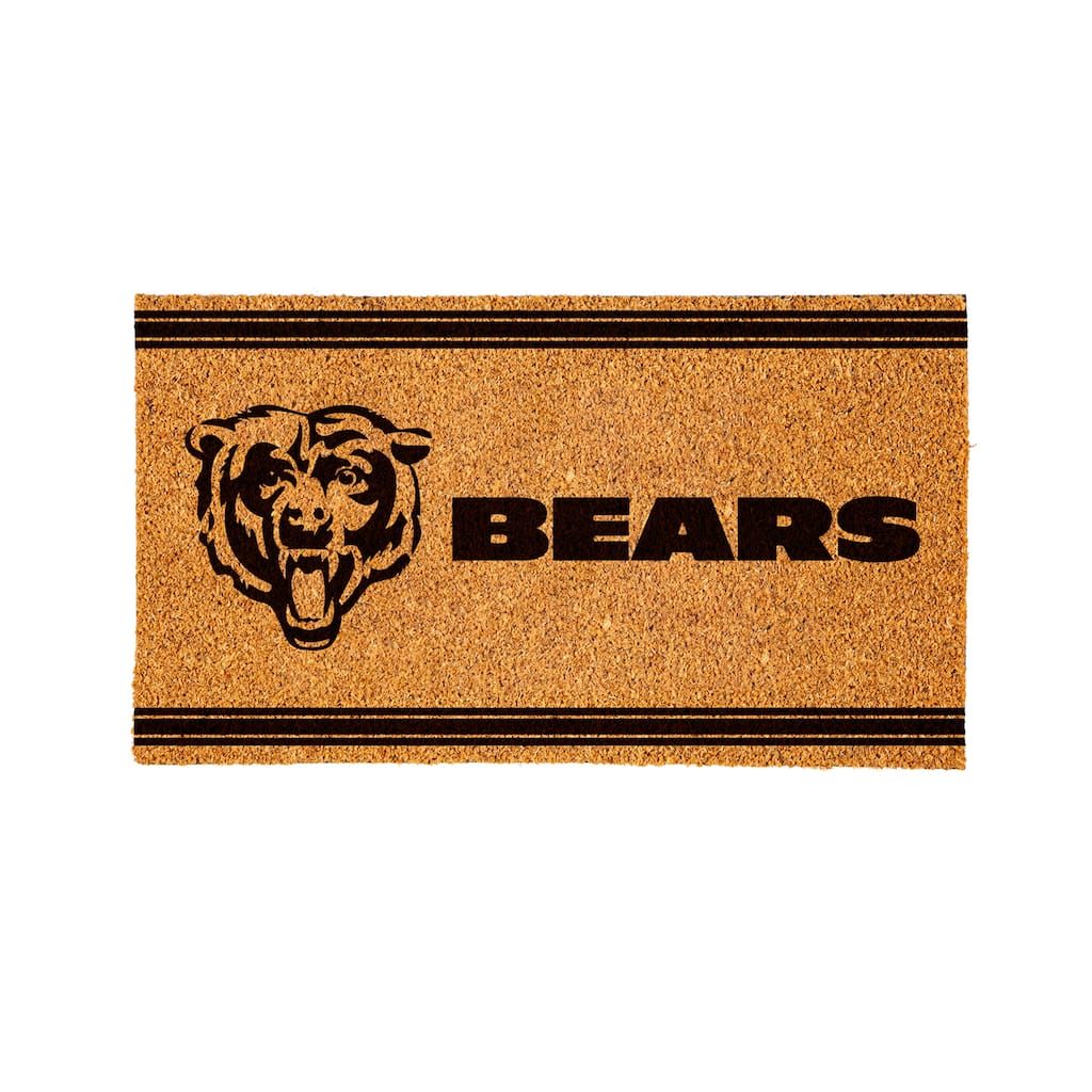 28 in. x 16 in. Chicago Bears, Coir Mat