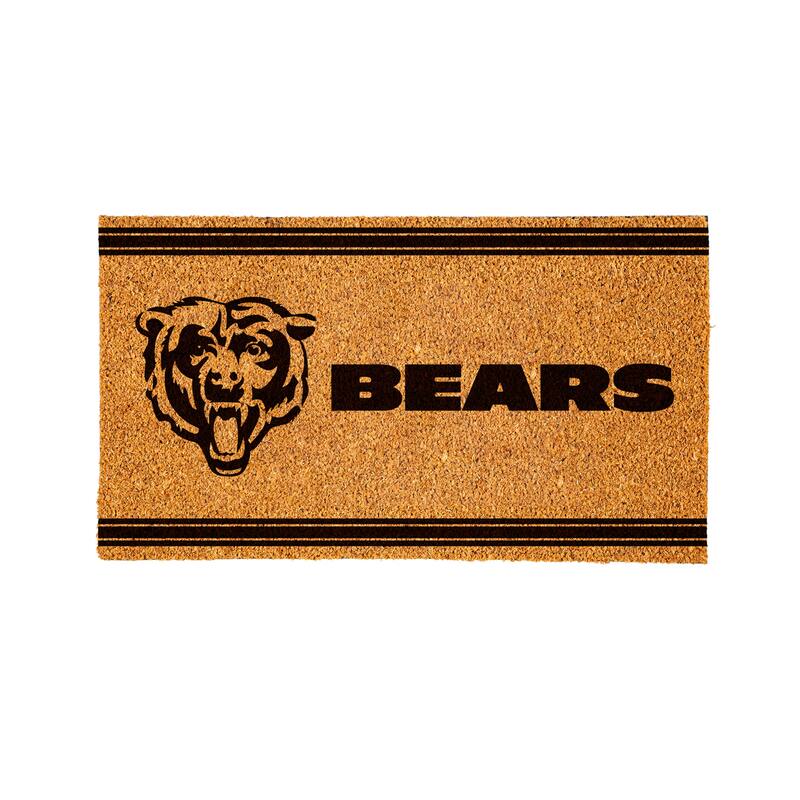 28 in. x 16 in. Chicago Bears, Coir Mat