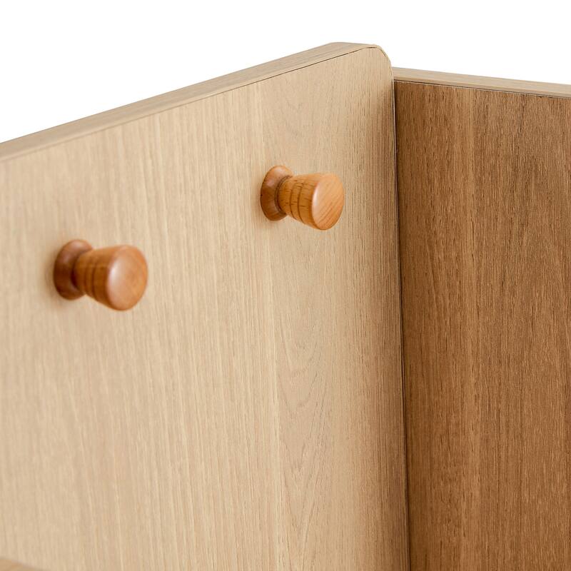 Rattan Shoe Storage Cabinet