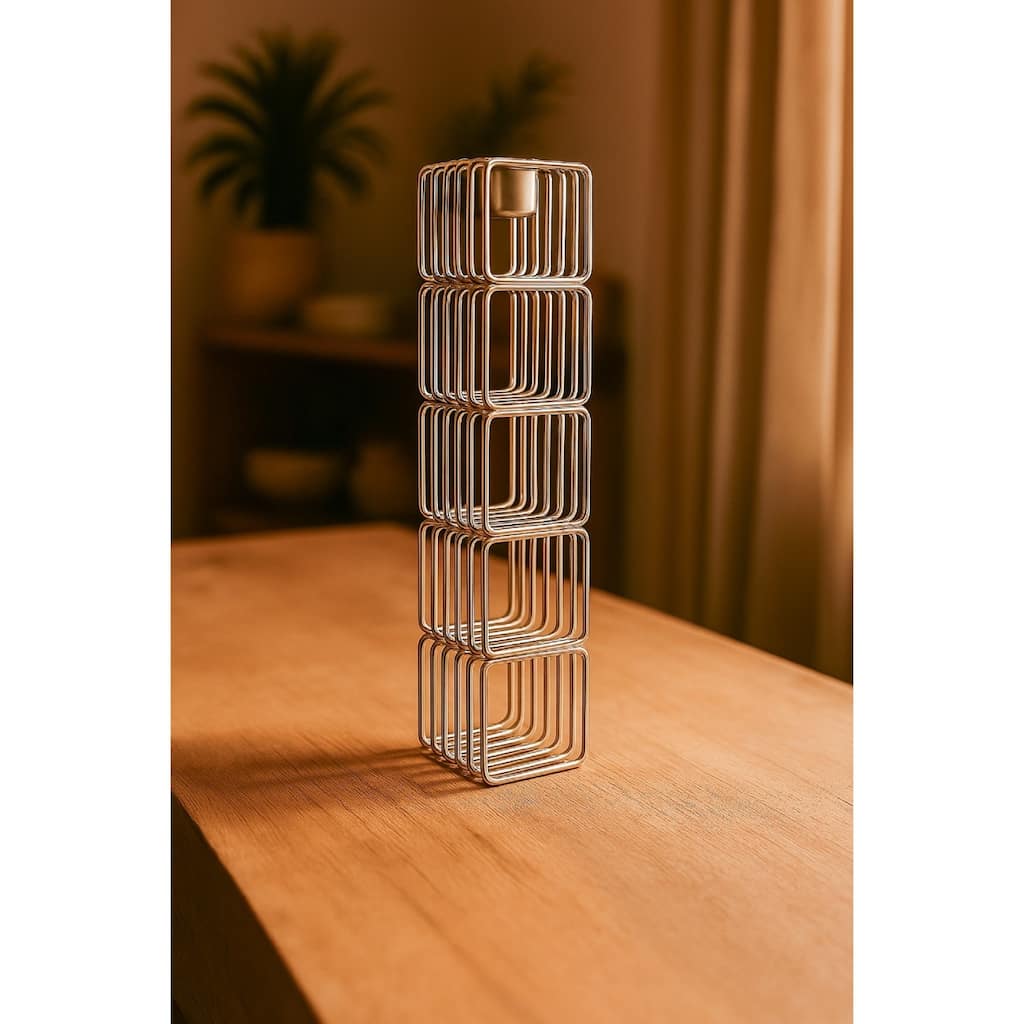 Five Stage Wired Candle Holder - 9.75"