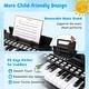 preview thumbnail 2 of 6, Educational Toy 25 Keys Wooden Piano w/Music Stand