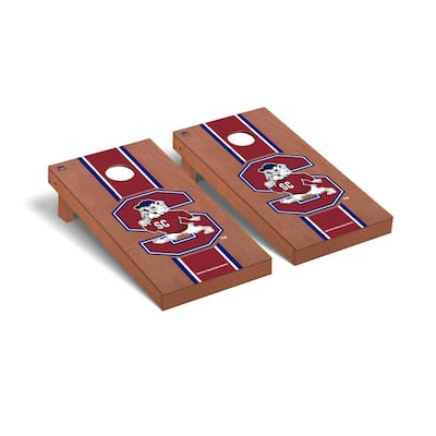 South Carolina State Bulldogs Rosewood Cornhole Board Set