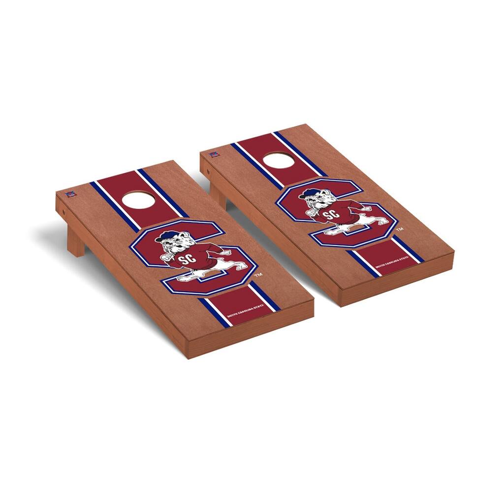 South Carolina State Bulldogs Rosewood Cornhole Board Set