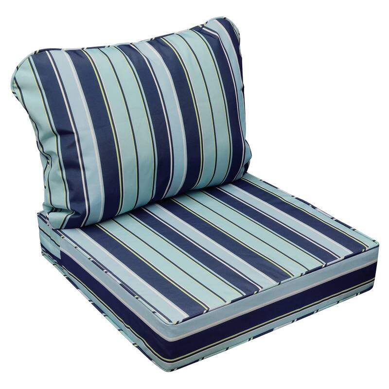 Waterproof Outdoor Deep Seat Cushion Set for Patio Furniture and Chairs
