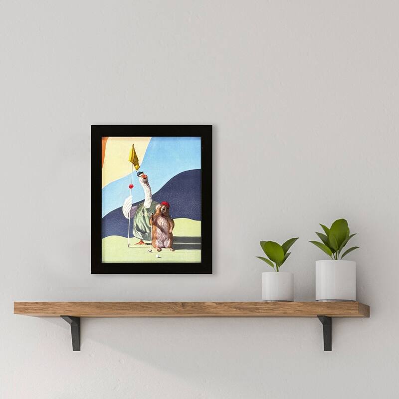 Paragon The Perfect Pair Non-Glass Framed Art - Plastic