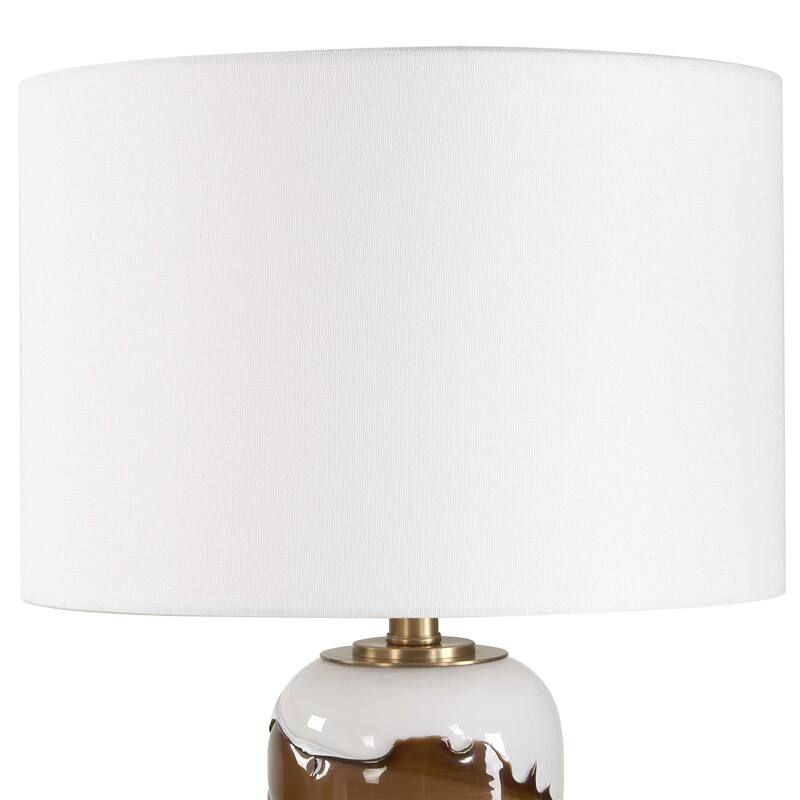 Uttermost Ararat Swirl Table Lamp - 15.00" W x 24.00" H x 15.00" D