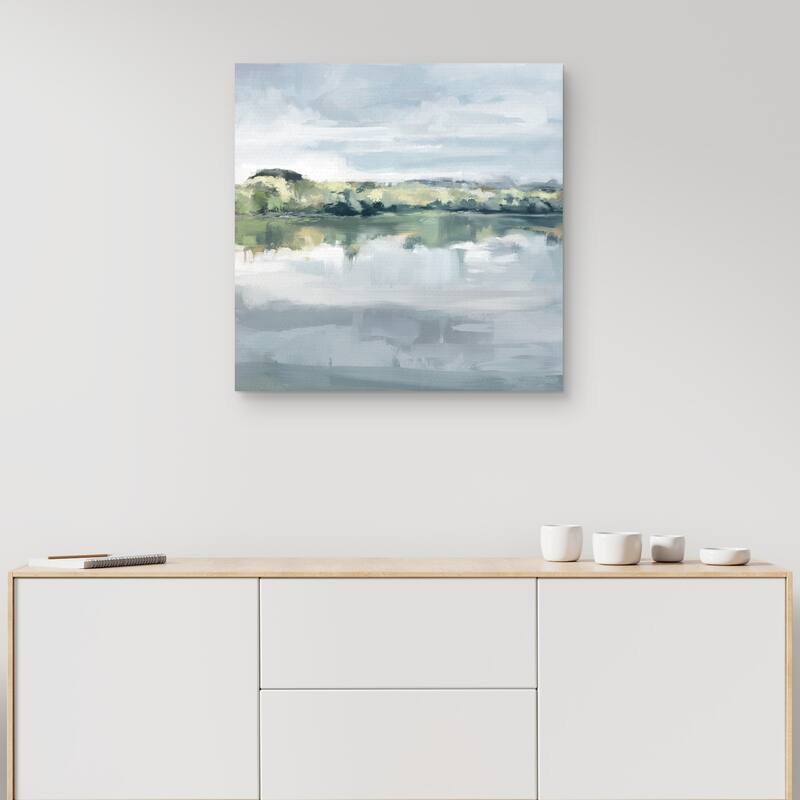 Country Colors Square II Light by Studio Arts Canvas Art Print