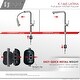 preview thumbnail 39 of 55, STYLISH Kitchen Sink Faucet Single Handle Pull Down Dual Mode in Stainless Steel