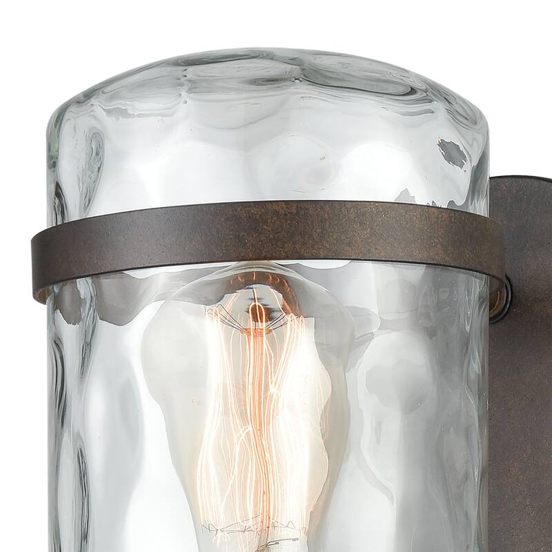 Torch 21'' High 1-Light Outdoor Sconce - Hazelnut Bronze - 21 inch Tall