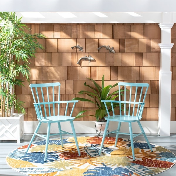 Safavieh Outdoor Living Clifton Arm Chair - 21.7"x20.5"x32.9". Opens flyout.