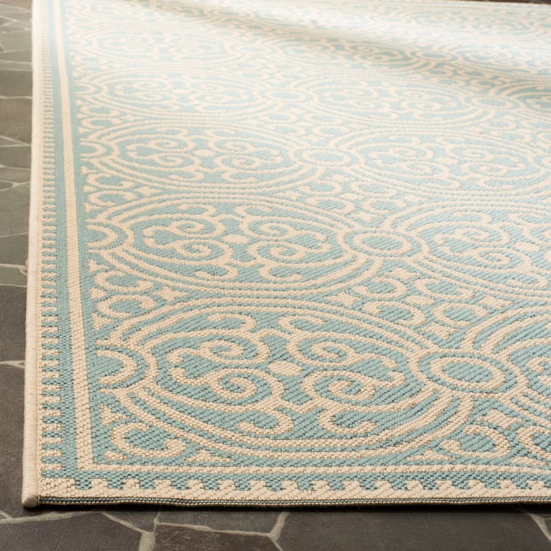 SAFAVIEH Linden Myriame Indoor/ Outdoor Waterproof Patio Backyard Rug