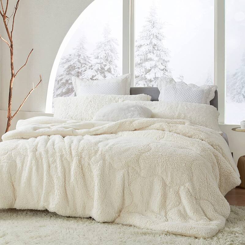 Puts This To Sleep® - Coma Inducer® Oversized Comforter Set - Winter White - Twin XL