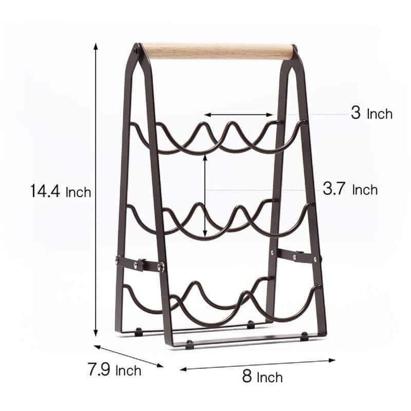 Wine Rack - 8 * 7.9 * 14.4inches