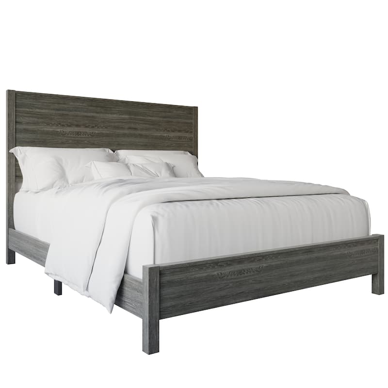 CraftPorch Chic and Vintage Wooden Bed