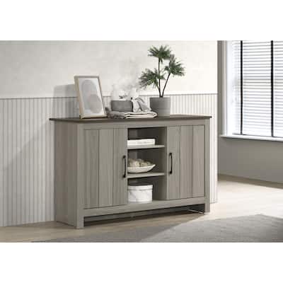 Nyla 47"W Oak Console Table