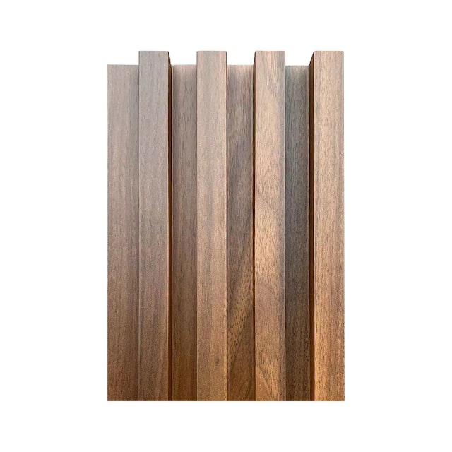 93 in. x 6 in x 0.8 in. Solid Wood Wall Siding Board - 3pc+1pc EndTrim