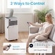 preview thumbnail 7 of 12, Costway 8000/9000 BTU Portable Air Conditioner, 4-in-1 Portable AC