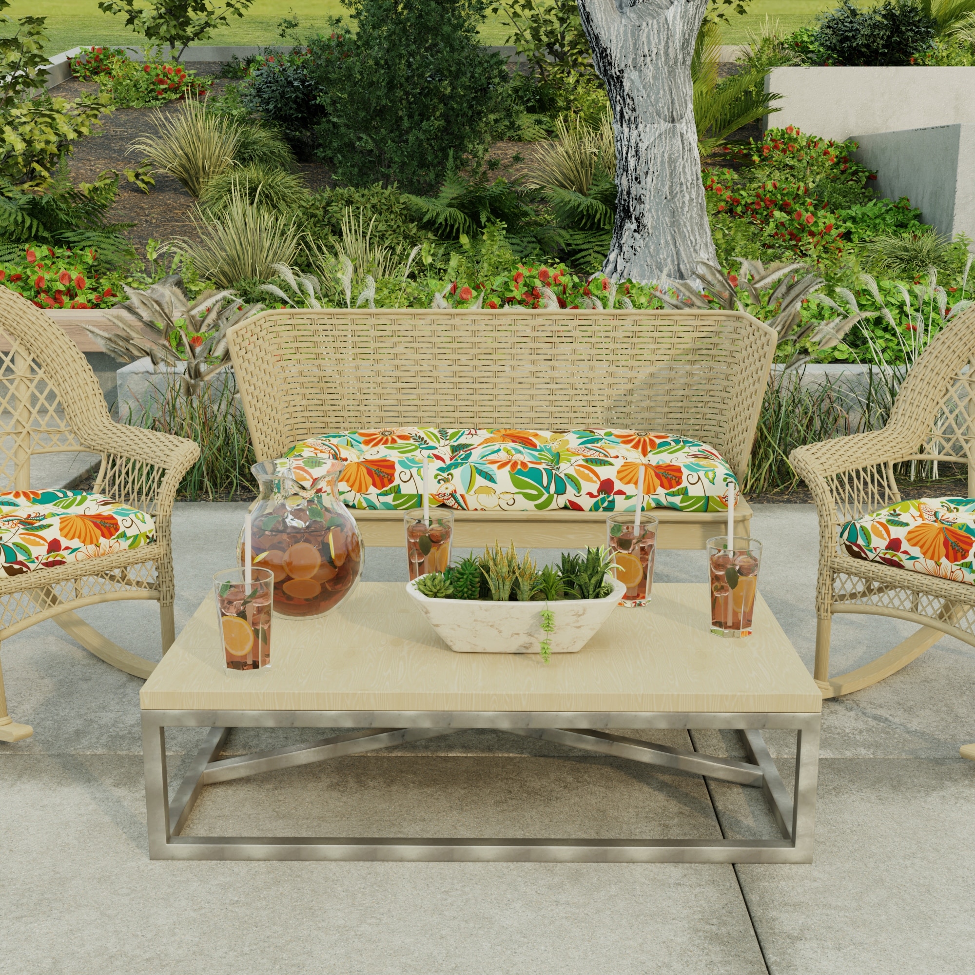 Bed bath table outdoor cushions 2025