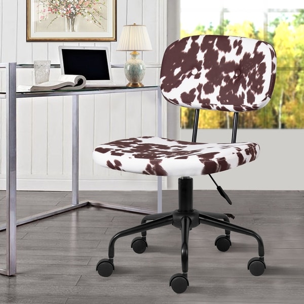 Cowhide best sale computer chair