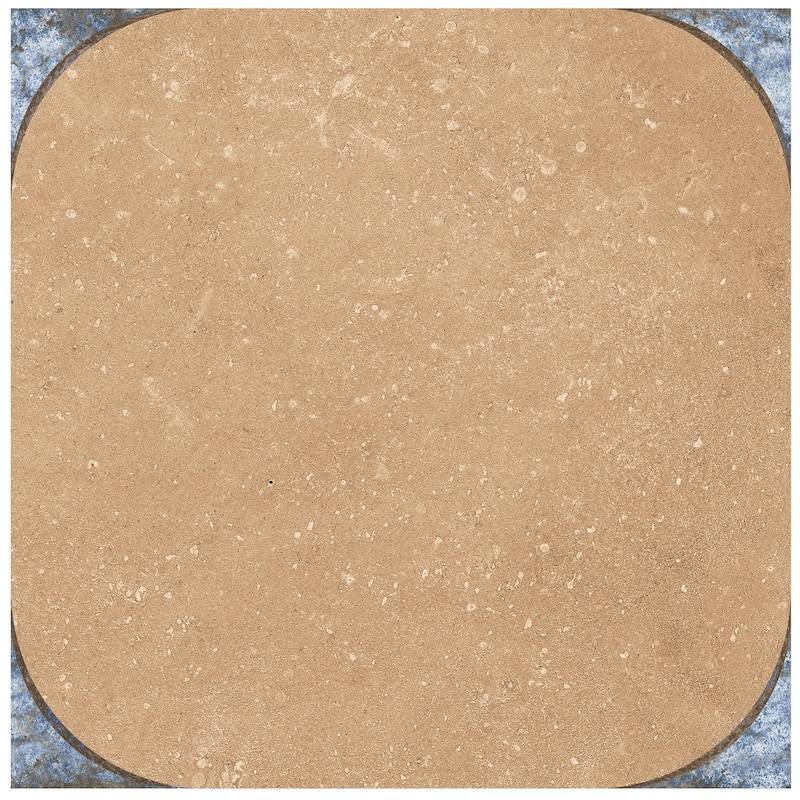 Merola Tile Atlas Star Quartet Cotto Marina 9-3/4" x 9-3/4" Porcelain Floor and Wall Tile