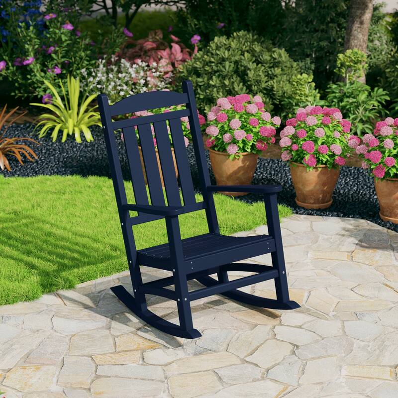 Laguna Hdpe All Weather Outdoor Patio Rocking Chair