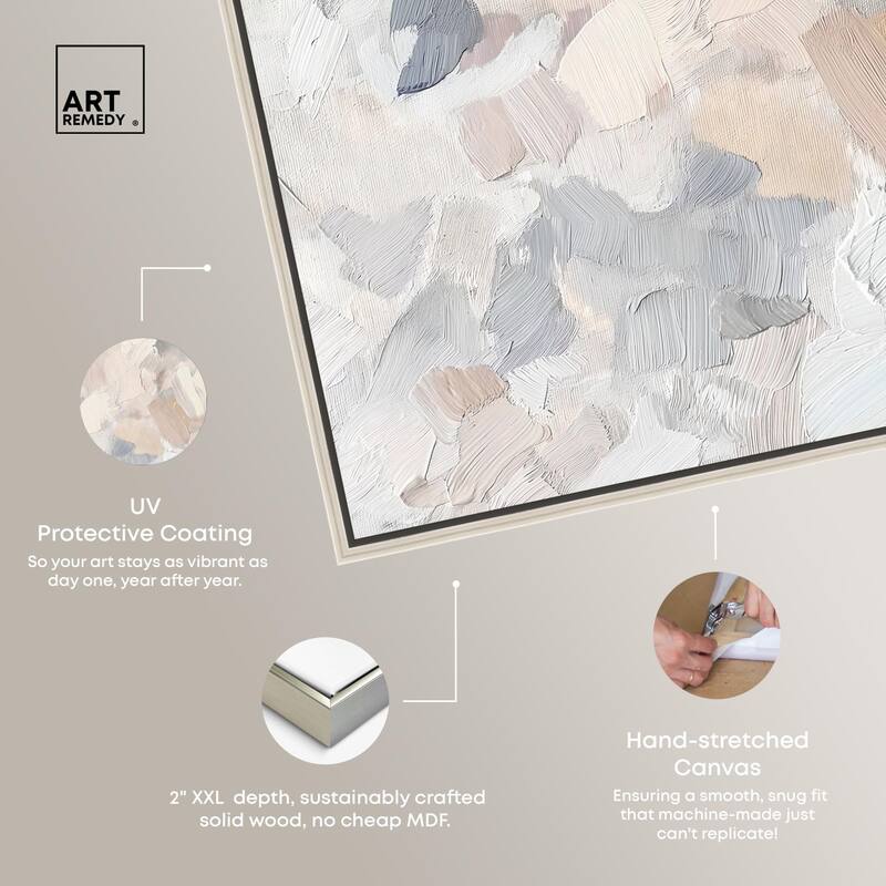 Soft Colors Fade I Canvas by Art Remedy