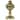 7.5" Brass Standing Cross with Intricate Celtic Knot Irish Decor Piece for Home or Prayer Space - 3.7”L x 7.5”W x 1”H