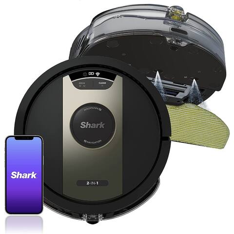 IQ 2-in-1 Robot Vacuum and Mop with Row-by-Row Cleaning