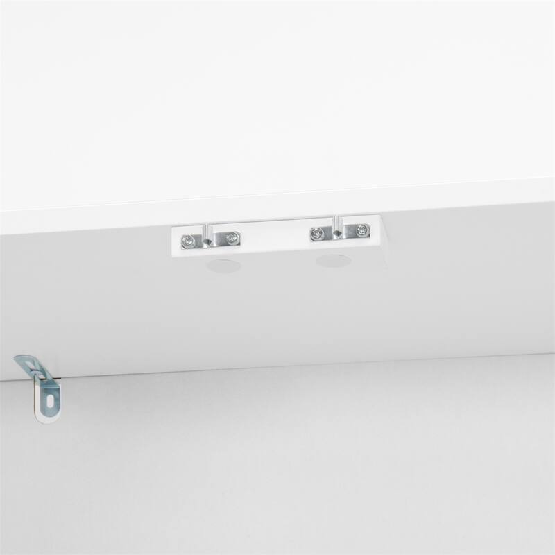 Kitchen Pantry Cabinet White Storage Cabinet Food Pantry with Doors