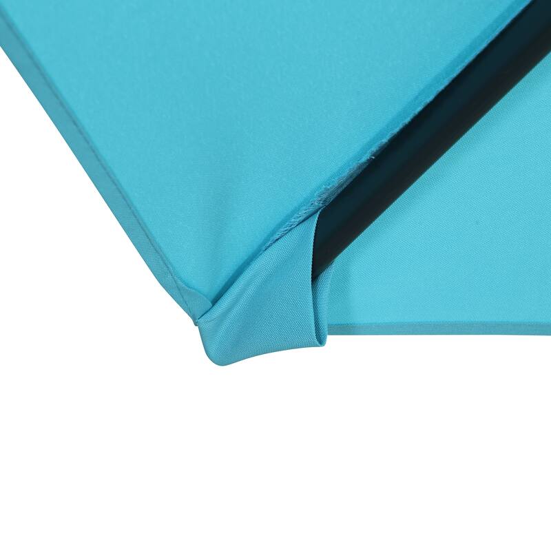 Ainfox 7.5ft Patio Umbrella with Base Outdoor Umbrella