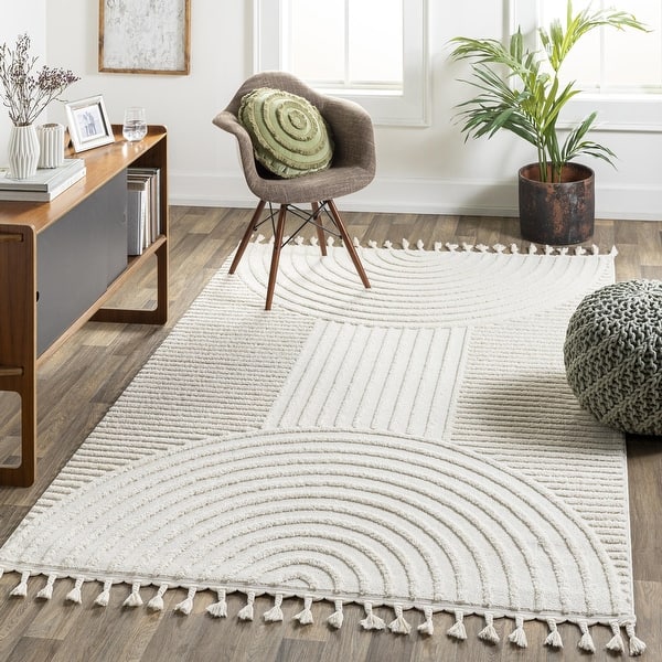 Livabliss Amarina Shag Rug, 7'10