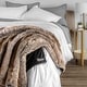 preview thumbnail 38 of 54, Bare Home Faux Fur Blanket - Ultra-Soft Blanket - Luxurious Fuzzy Warm