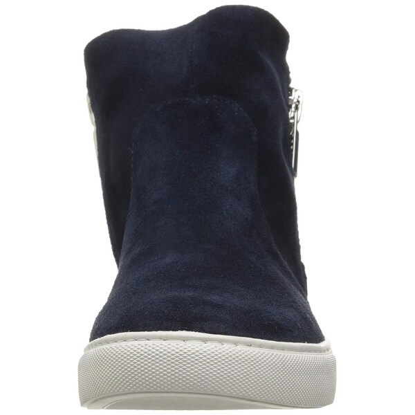 kenneth cole women's kiera side zip high top sneakers