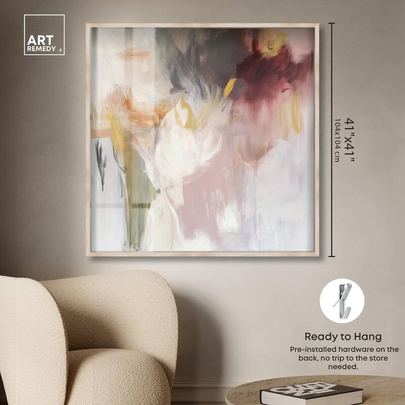 Painterly Energy Shadowbox by Art Remedy