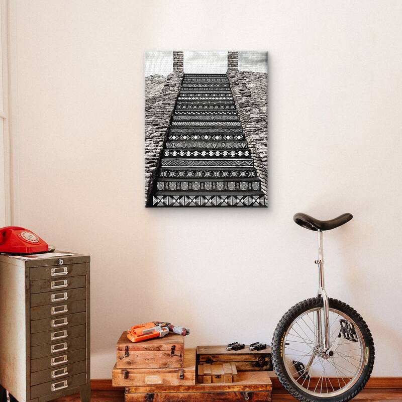 Global Climb by Belle Maison Canvas Art Print