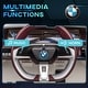 preview thumbnail 6 of 16, Aosom Electric Car for Kids, 12V Licensed BMW Ride on Car with 2.4G Remote Control, Suspension System, Horn Honking