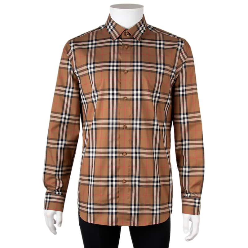 Burberry Men's Shefford Check Shirt - S