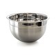 preview thumbnail 5 of 3, MegaChef Stackable Stainless Steel 5 Piece Mixing Bowl Set with Lids