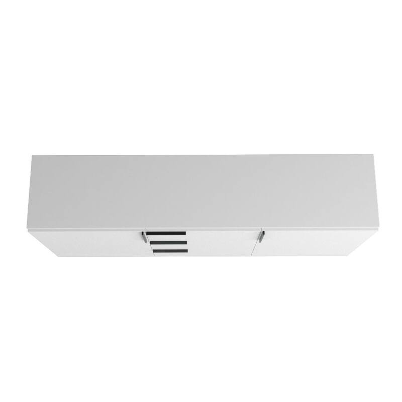 Manhattan Comfort Beekman 62.99 Sideboard with 4 Shelves