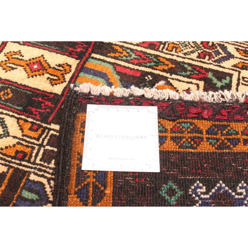 ECARPETGALLERY Hand-knotted Teimani Light Brown Wool Rug - 2'9 x 4'6