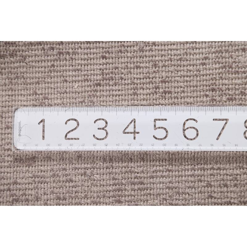 All-Over Geometric Modern Oriental Accent Rug Handmade Wool Carpet - 2'3"x 4'2"