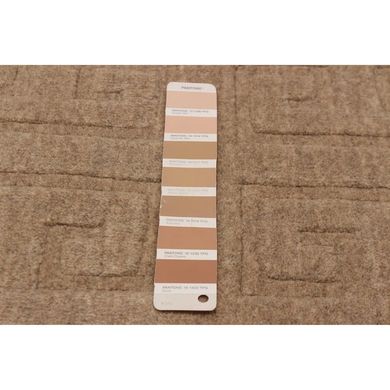 Kashkuli Gabbeh Tan Rug 8'0" x 11'0" - 8'0 x 11'0