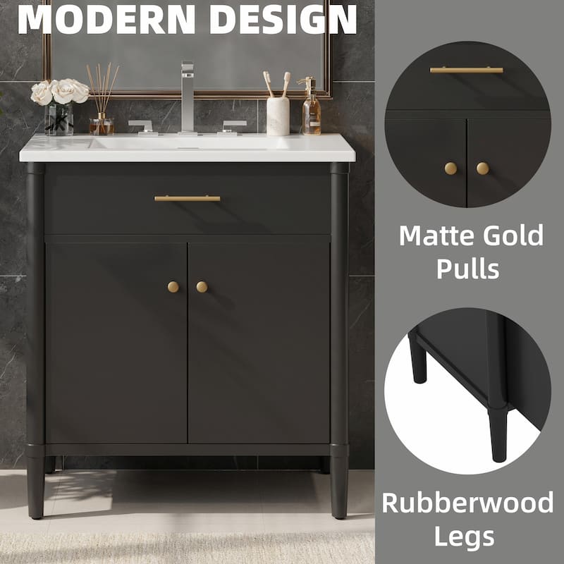 31" Bathroom Vanity with Sink