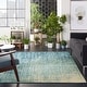 preview thumbnail 53 of 95, Nourison Passion Modern Abstract Area Rug 3'9" x 5'9" - Navy/Light Blue