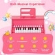 preview thumbnail 25 of 28, Gymax 25 Keys Digital Piano w/Music Stand Teaching Mode Lighted Keys 6