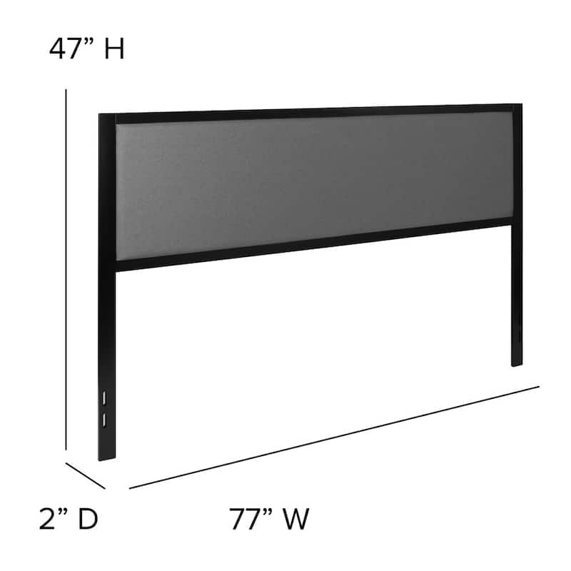 Metal Upholstered Headboard - Modern Headboard
