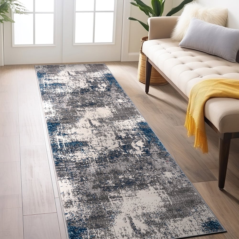 World Rug Gallery Perugia Modern Abstract Area Rug