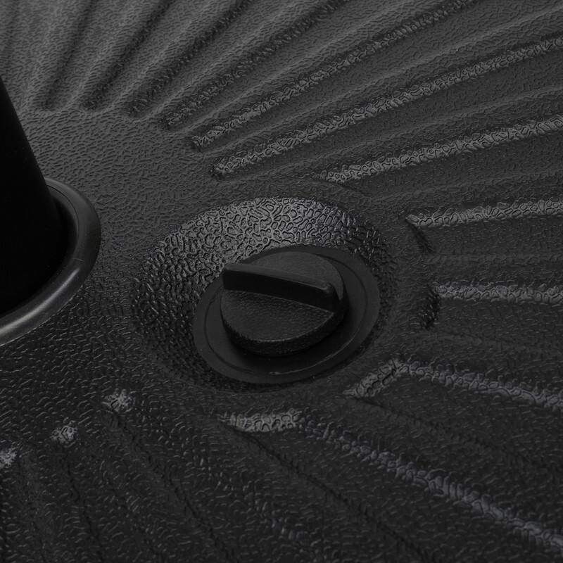 20" Round Plastic Water Injection Base Parasol Base