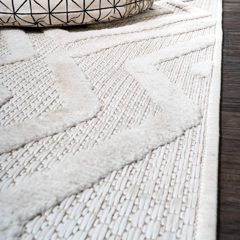 JONATHAN Y Salines Moroccan Diamond Indoor/Outdoor Area Rug