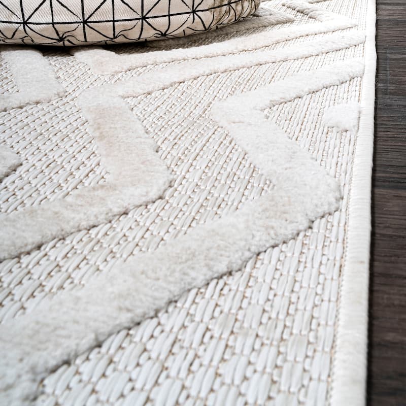 JONATHAN Y Salines Moroccan Diamond Indoor/Outdoor Area Rug